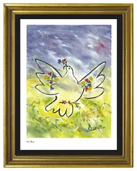 Of the Pablo Picasso masterpiece. was a Picasso modern interpretation of his first dove sketch. In the years that...