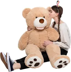 No worries, we got you covered. You will never regret choosing this big soft cute bear plushie. No more loneliness,...