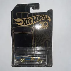 Hot Wheels 50th Anniversary Black And Gold ‘68 Dodge Dart New On Card 1:64 #4/6.