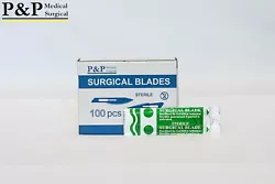 20 Disposable Surgical Scalpel Blades Sterile High Grade Carbon Steel 2.1% 10xx Individually Foil WrappedSize 11....