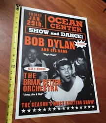Bob Dylan & Bruan Setzer  Concert Poster 20