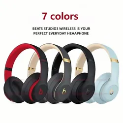 The Beats Studio3 Wireless Headband Headphones feature Class 1 Bluetooth technology for crisp, vibrant listening...
