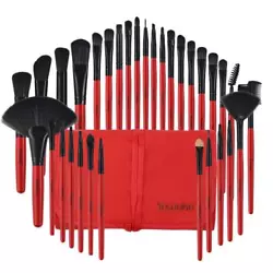 1x 32Pcs Vander Makeup Brush Set Kit(Color as your choose ). 14 x The Specifications Eyeshadow Brush. 1 x Eyebrow Comb...