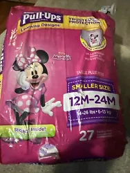 Huggies Pull-Ups Learning Designs Training Pants Girls 27 Count Jessie Minnie. Condition is New. Shipped with USPS...