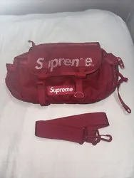 Supreme Red Shoulder SS20 Bag Fanny Pack Rare. Shipped with USPS Ground Advantage.