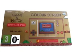 Console Game & Watch Colour Screen Super Mario Bros. Boite Scellée Parfait était.