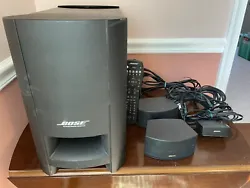 Bose CineMate GS Series ii Digital Home Theatre System, includes acoustimass, speakers, interface module, cords and...