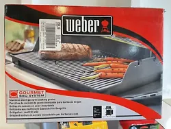New in box Weber 7586 Gourmet Barbeque Spirit 300 Series Stainless Steel Grates grill. $118 at lowes