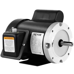 The electric motor 56C runs at 3/4 HP, and the maximum speed is 1745 RPM, Synchronous speed: 1800 RPM, high hardness...