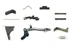 New OEM Glock Gen 3 lower parts. SP02303 - Glock OEM Trigger with Trigger Bar. Factory OEM Glock Trigger parts included...