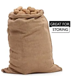 These rugged burlap sacks are made with a thick weave for heavy-duty applications. Our burlap sacks are reinforced on...