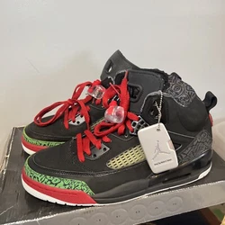 Nike Air Jordan Spizike OG 2007 Men’s Size 9 Black Varsity Red Green 315371-061.