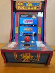Arcade1Up 2 Game Countercade Tabletop Arcade Machine - Ms. Pac-Man/Super Pacman