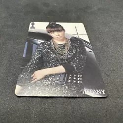 This item is the original, official Tiffany photocard (UPCH-89098) included in the first Japanese pressing of theMr.