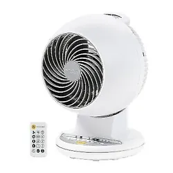 Condition: Open box but fully functional  This WOOZOO Compact Oscillating Air Circulator Fan is perfect for indoor use...