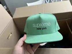 Supreme Hat. Shipped with USPS Ground Advantage.