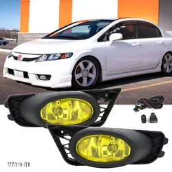 Auto Fog Lights. Polycarbonate Lens with a superior UV protection and a high impact resistance. (E.g. you bought wrong...
