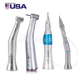 Dental Surgical Straight Handpiece 1:1 With External irrigation Pipe. Sterilization temperature:135℃. 1:5 Electric...