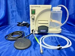 OLYMPUS OFP Flushing Pump System,COMPLETE! INCLUDED:Foot Switch, Water Bottle, Irrigation Tubing, Hospital Grade Power...
