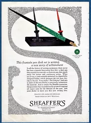 Original color print ad from 1926 magazine. Light handling; very good condition.