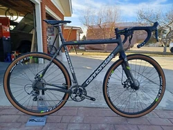 Super clean 2013 Cannondale CAADX Cyclocross bike with Shimano Ultegra drivetrain. It has been taken care of very well,...