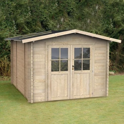 Alors labri de jardin en bois Opera 249 x 249 est fait pour vous ! Caractéristiques techniques de labri de jardin en...