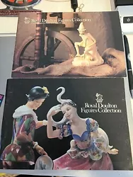 Royal Doulton Figures Collection Book No. 18 1980’s & supplement b4 1983 b4. Not perfect please see photos.