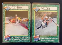 1990 Cathy Hearn Whitewater Kayaker & Jon Lugbill Whitewater Canoeist Sports Illustrated For Kids*See photo for card...