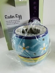 Scentsy Easter Egg Plug-in Electric Wax Melt Fragrance Warmer.  Retired.  Brand New in Box. Stands approx. 6.5