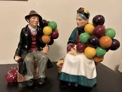 Balloon Man and Woman figurines in very nice condition. Marked on bottoms. They measures approx 8” in height and have...