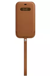 Housse en cuir avec Magsafe iPhone 12mini - Saddle Brown Housse en cuir,Compatible avec la charge sans fil
