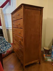 Amish Made Handmade dresser for bedroom solid wood. Condition is Used. Local pickup only.