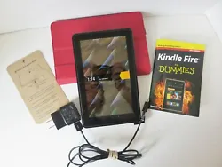 The Amazon Kindle Fire 1st Generation DO1400 8GB7