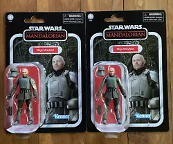 Star Wars figure set of both Migs variants of the red and green arm bands sealed on full cardbacks. Please ask any...