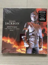 Michael Jackson History 3 LP Vinyl 33t Colors blue white Red no promo no smile. L album History de Michael JacksonEn...