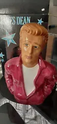 CLAY ART JAMES DEAN COOKIE JAR IN ORIGINAL BOX. Mint condition. Comes to you in original box and packaging. Great...