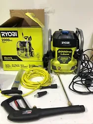 Cold water corded pressure washer. Includes the hose and wand and nozzles. Product Condition - USED TESTED AND WORKS....