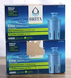 Brita Elite filters out more than 3x the contaminants vs. standard Brita filters. Blue in color and made without BPA,...