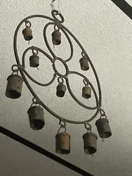 vintage brass windchime. The condition is as shown in the picture for its age!
