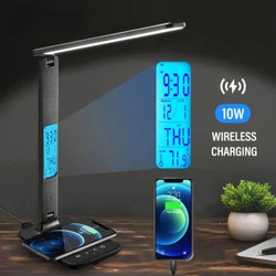 �� At the touch of a button - This white desk lamp is easy to operate with just one button. Short press to turn on...