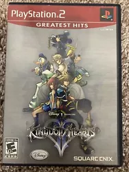 Kingdom Hearts II (PlayStation 2, 2006) GREATEST HITS.