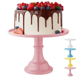 Available in pink, blue, white, and yellow, this cake display stand brings a cool, laid-back style, making it a great...