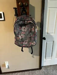 Jansport Mesh Flower Backpack. Bought for my daughter. She never used it! Always been in the closet! Awesome backpack...