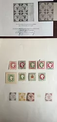 timbres Lubeck Sélection Rares. neuf sans charnières et oblitérés
