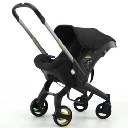 Doona SP101-10-034-003 Infant Car Seat and Stroller - Black. Condition is New. Shipped with USPS Ground Advantage.