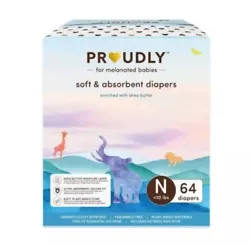 The PROUDLY Soft & Absorbent Diapers help keep leaks locked-in when your littlest love is movin’ and groovin’. Use...