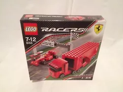 Lego Racer Ferrari 8153 Ferrari F1 Truck. Lego 8153. NEUF 1 édition. Jai beaucoup dancienne boite neuve de 1 édition.