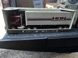 Vintage Hon Office Furniture Nylint Pressed Steel 18 Wheeler Semi Truck, MIB c1990. 22”Gorgeous toy. Mint in the box....