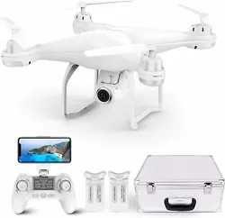 We make this drone easy to operate. Beginners only need to press one button to get the drone take off or landing. We...