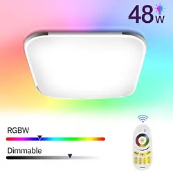Power: 48W. LED luminous flux: 3500 Lm. LED color: white light (2700-6500K) + Multicolor (RGB). LED working...